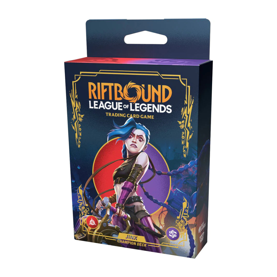 League of Legends Riftbound TCG: Origins Champion Deck Jinx